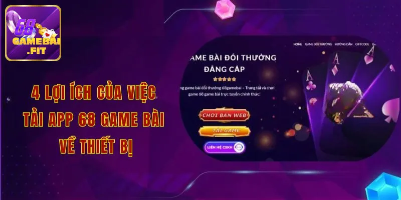 Hướng dẫn tải app 68 game bài từng bước