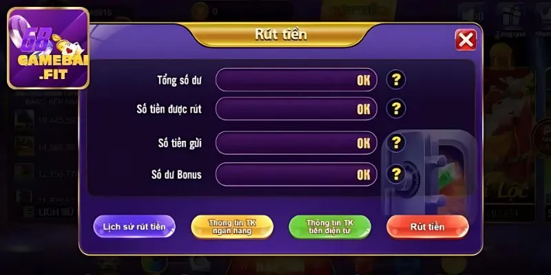 Rút tiền 68 Game Bài